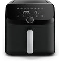 Friteuse a air en plastique alimentaire 5 l 1200 w pour tous les usages blanc