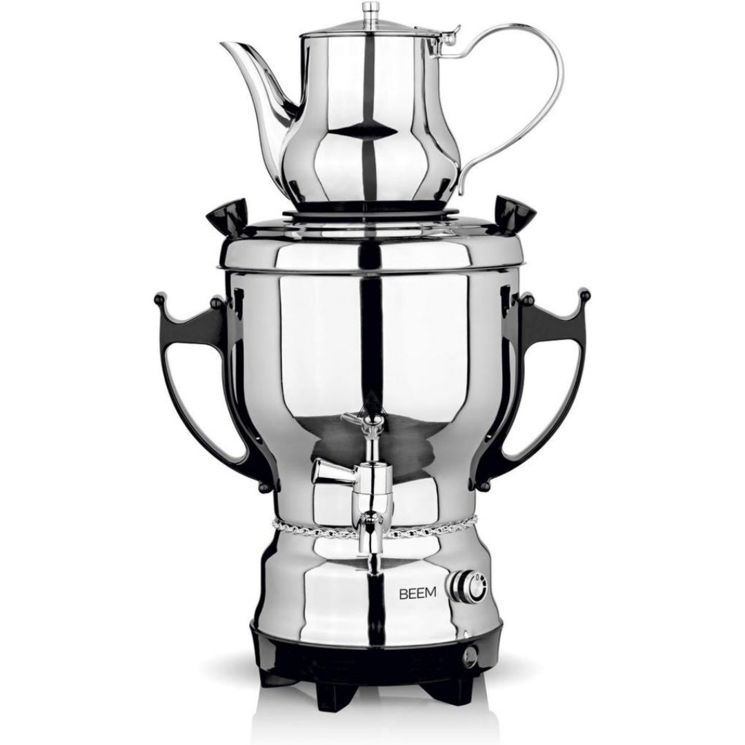 Machine a the en verre trempe 3 l 1500 w blanc