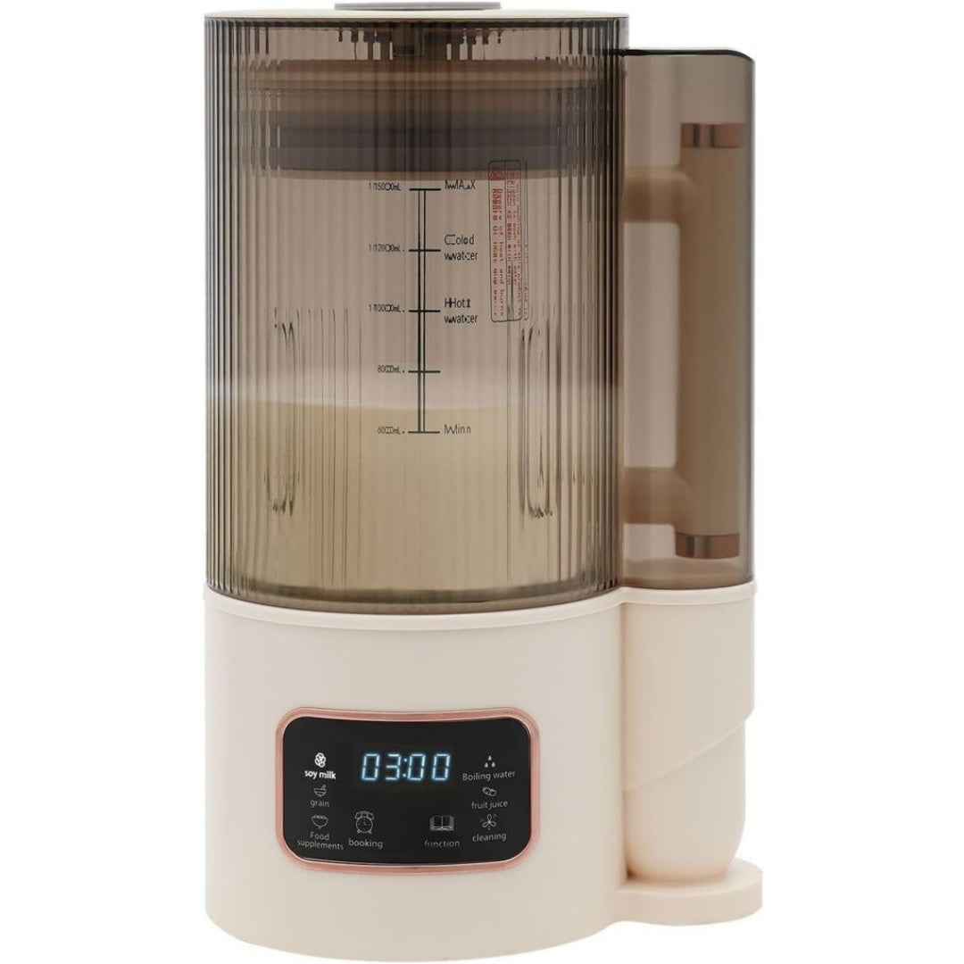 Blender chauffant et machine a soupe en aluminium 1.5 l pour voyage