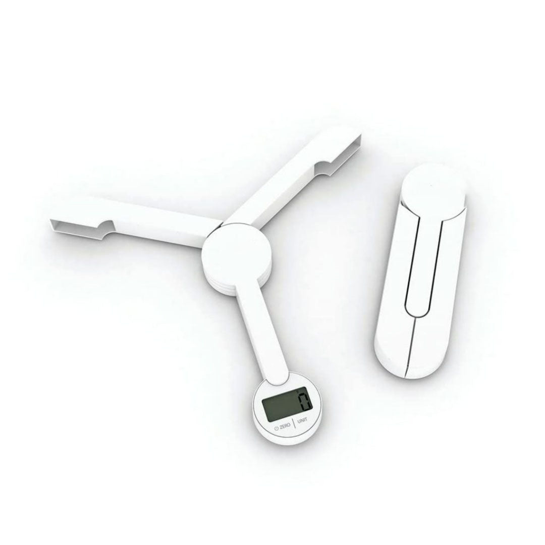 Balance de cuisine pour tous les usages en aluminium 1200 w 5 l blanc