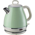 Bouilloire electrique en verre trempe 1500 w 3 l vert