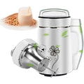 Blender chauffant et machine a soupe en verre trempe 0.8 l 1500 w blanc