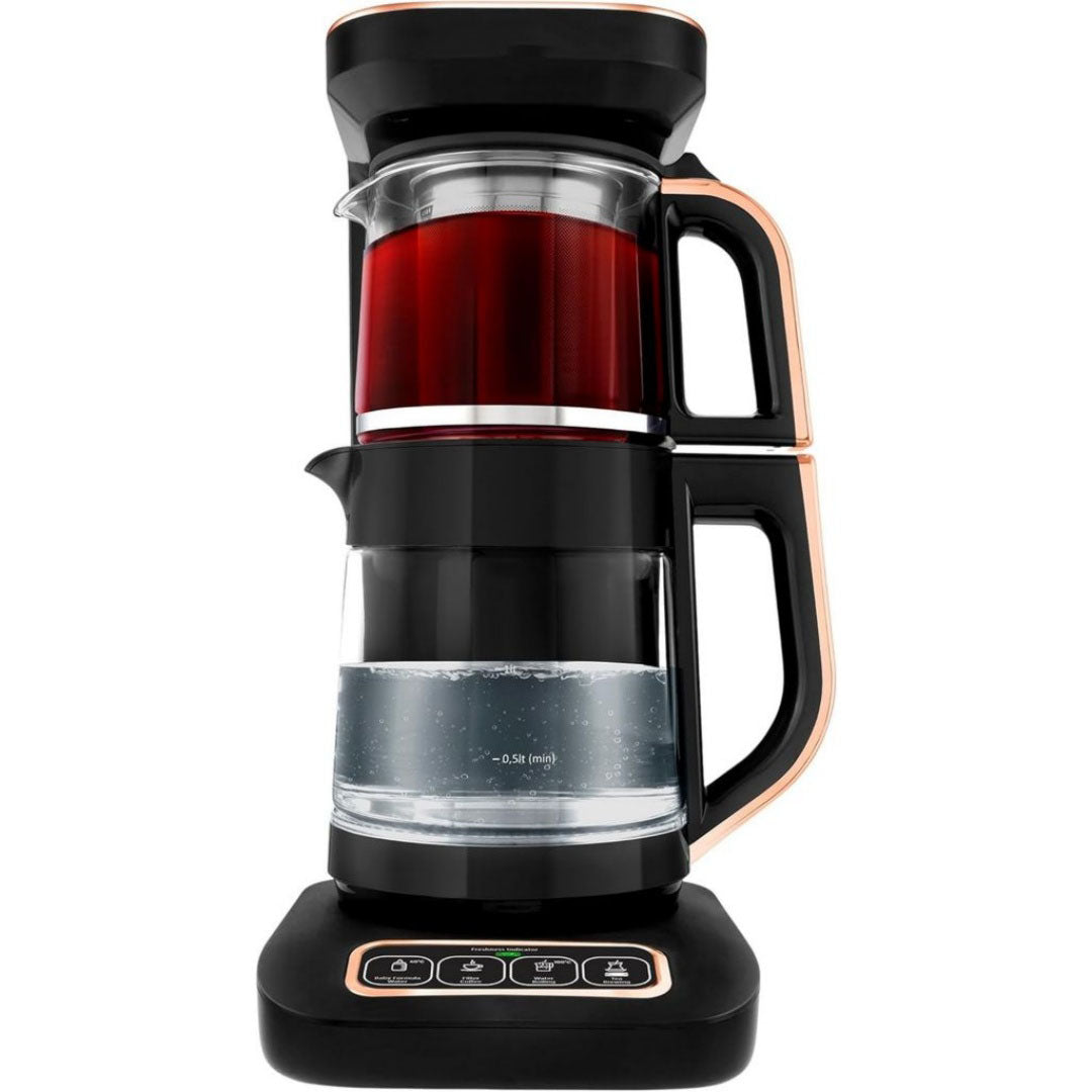 Machine a the pour usage en acier inoxydable blanc